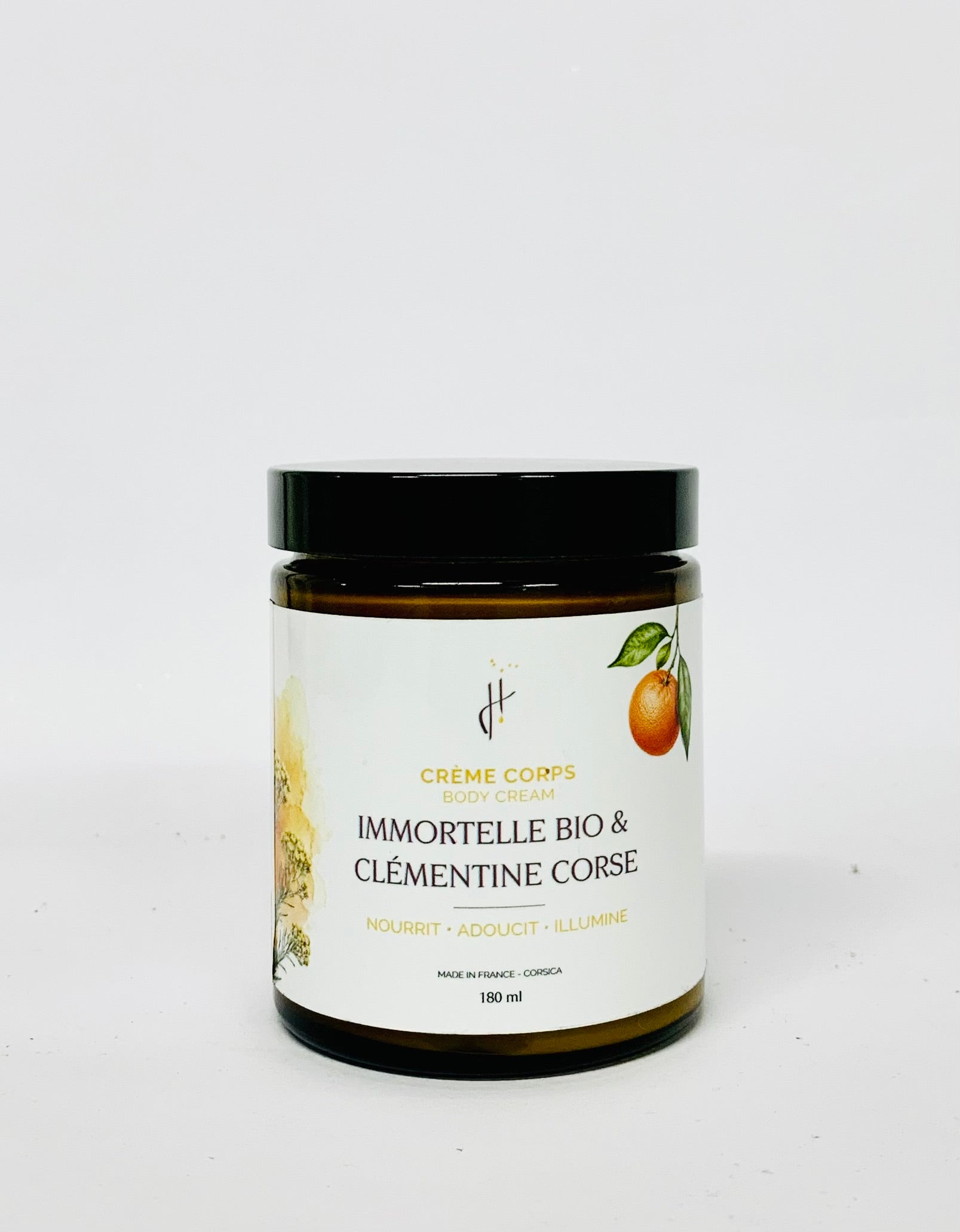 Crème corps Immortelle bio & clémentine corse